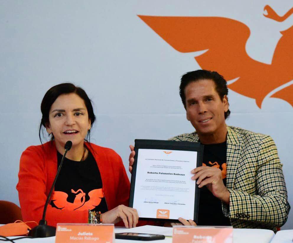 Movimiento Ciudadano registra a Roberto Palazuelos como precandidato a la gubernatura de Quintana Roo. Noticias en tiempo real