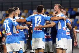 Sin el 'Chucky', Napoli derrota de último minuto al Udinese