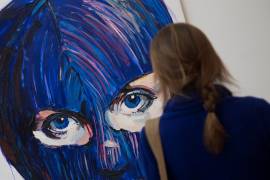 Pussy Riot pide luchar por la libertad en la Saatchi Gallery de Londres