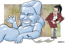 Usted sígale, Presidenta