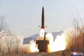 Pionyang produjo un récord de nueve lanzamientos de misiles en enero, y se han probado otras armas como un misil hipersónico.