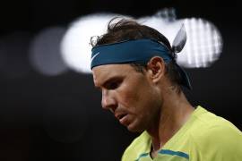 Rafael Nadal no juega desde que fuera eliminado de Brisbane en un torneo que debía servirle de preparación para un Open de Australia que no pudo jugar.
