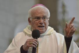 El obispo emérito de Saltillo, fray Raúl Vera López.
