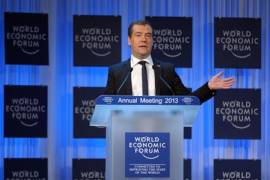 Medvedev se ha convertido en uno de los halcones antioccidentales más abiertos del Kremlin desde que Rusia envió decenas de miles de tropas a Ucrania en 2022. FOTO: