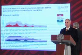 Hugo López-Gatell, subsecretario de Salud, informe sobre el avance del COVID-19.