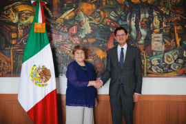 Recientemente, la presidenta Sheinbaum descartó que su gobierno haya aprobado recursos públicos para respaldar la eventual candidatura de Michelle Bachelet.