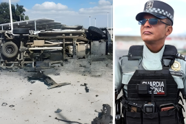 Hasta ahora, los ataques del CJNG en 20 estados, que ya suman 25 agentes de la GN muertos.