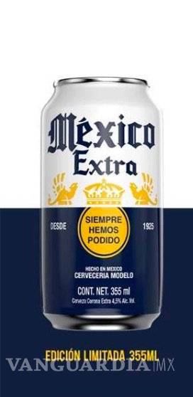 $!En el mes patrio, Corona sustituye su nombre por el de México