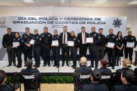 Nuevos elementos se integran oficialmente a la Policía Municipal de Piedras Negras.