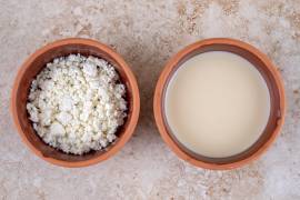 El consumo de búlgaros de leche, también conocidos como kéfir de leche.