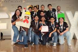 Los alumnos representarán a México en el evento internacional First Championship, en Houston, Estados Unidos.