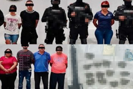 En tres operativos simultáneos, ocho presuntos sicarios, entre ellos, un menor de edad, fueron detenidos