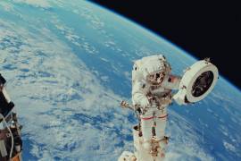 Desde marzo de 2015, el astronauta Scott Kelly pasó 340 días a bordo de la Estación Espacial Internacional.