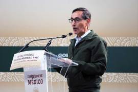 Los galardones fueron recibidos en la ciudad de Nueva York, EU, por el secretario de Hacienda, Rogelio Ramírez de la O ante la presencia de ejecutivos de algunos de los fondos e inversionistas FOTO: CUARTOSCURO.