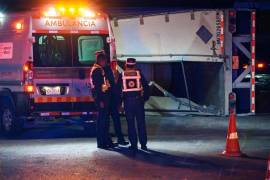 Paramédicos de Capufe valoraron al operador, quien no requirió ser trasladado a un hospital.