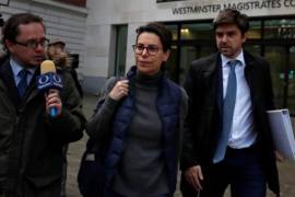 Karime Macías Tubilla, esposa del exgobernador Javier Duarte, fue detenida en Londres, Inglaterra, el 29 de octubre de 2019. FOTO: TWITTER