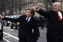 Casa Blanca pide dejar a Barron Trump fuera de los reflectores