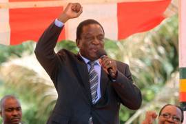 Emmerson Mnangagwa, sucesor de Mugabe, jurará el cargo el viernes en Zimbabue