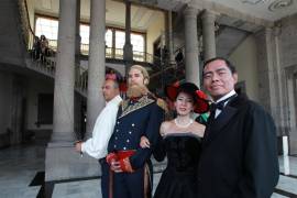 Jimena Gutiérrez da vida a la emperatriz Carlota en el Castillo de Chapultepec