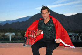 Roger Federer intentó consolar a Wawrinka y se llevó un insulto