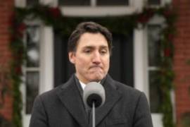 Trudeau habló horas después de que el presidente Trump impusiera a Canadá y México aranceles del 25 por ciento sobre todos los productos.