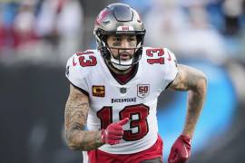 Mike Evans, uno de los referentes de los Buccaneers acordó contrato con San Francisco, donde aumentan sus posibilidades de ganar otro título.
