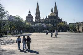 Se suspendieron los vuelos que entraban y salían de Puerto Vallarta y Guadalajara.