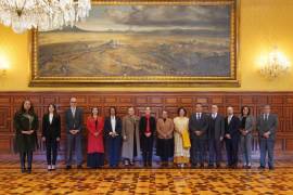 Consejeros del Instituto Nacional Electoral se reunieron con la presidenta Claudia Sheinbaum en Palacio Nacional | Foto: Cuartoscuro