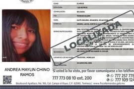 Fue hasta casi 70 días después, y tras un segundo cateo exigido por la familia, que la joven de 22 años y madre de una niña fue hallada envuelta en bolsas en un terreno ubicado cerca de la casa de la familia de su ex pareja, añadió el padre.