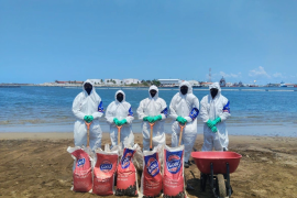 En las tareas participan 3 mil 365 elementos y las actividades se han extendido a más de 630 kilómetros de costa.