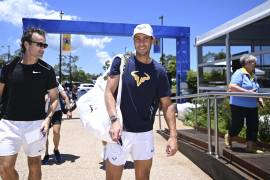 Rafael Nadal ya está en Australia y prepara su vuelta a competencia en el 2024.