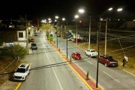 Se instalaron arbotantes y luminarias de alta eficiencia para mejorar el consumo energético.