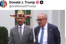 Trump publicó el video horas después de que se reuniera con los líderes demócratas y republicanos en la Casa Blanca.