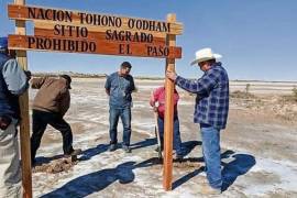 1853 año en que se dividió por primera vez al pueblo O’odham con la venta de La Mesilla por parte de Santa Anna.