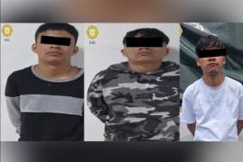 Los jóvenes que cuentan con antecedentes delictivos, fueron detenidos en las colonias Morelos y Zona Centro, en CDMX.
