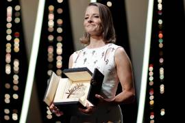 Una emocionada Jodie Foster recibe Palma de Oro de honor del Festival de Cannes