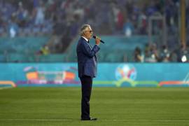 Andrea Bocelli inaugura la Eurocopa 2020 con el aria &quot;Nessun Dorma”