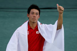 Nishikori le gana el bronce a Nadal y el español dice que lo intentará nuevamente en Tokio