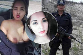 Surgen más fotos de Nidia, la 'policía topless'