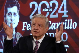 Obrador volvió a hacer expresiones relativas al proceso electoral o de propaganda gubernamental que están prohibidas en periodo de campaña