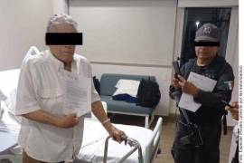 El hombre fue detenido en el municipio de Santiago, sin especificar lugar ni hora.