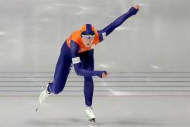 Patinadora holandesa rompe el récord olímpico en patinaje de velocidad