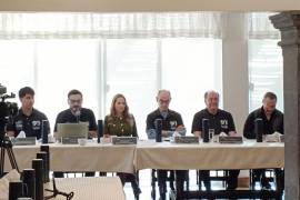 Se espera la llegada de alrededor de 12 mil personas, entre jugadores y acompañantes, afirman en conferencia de prensa.