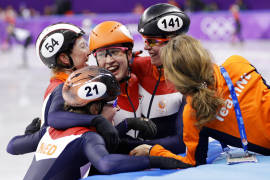 Nuevamente Holanda rompe récord en patinaje de velocidad