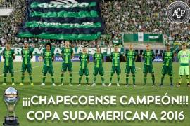 Chapecoense campeón, le otorgan título de la Copa Sudamericana