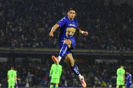 Guillermo Martínez acercó a Pumas con un penal y luego firmó el empate en CU.