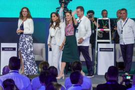 Sheinbaum señaló que, de acuerdo con lo planteado por los banqueros, el Poder Judicial actual “está funcionando muy bien”.