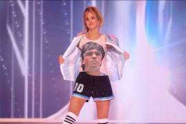 El homenaje a Maradona en Miss Universo 2021