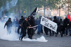 Disturbios en París tras comicios dejan 29 detenidos y 9 heridos