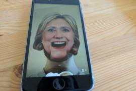 Periscope lanza máscaras de Hillary Clinton y Donald Trump